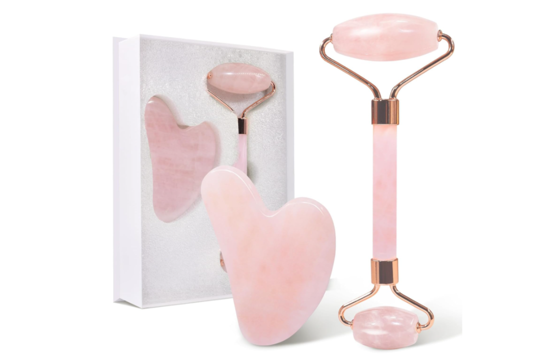 Rose Quartz Facial Set